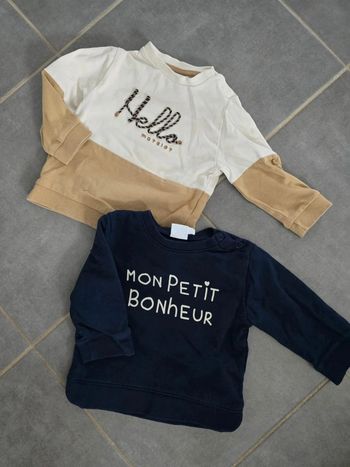Lot de 3 sweats