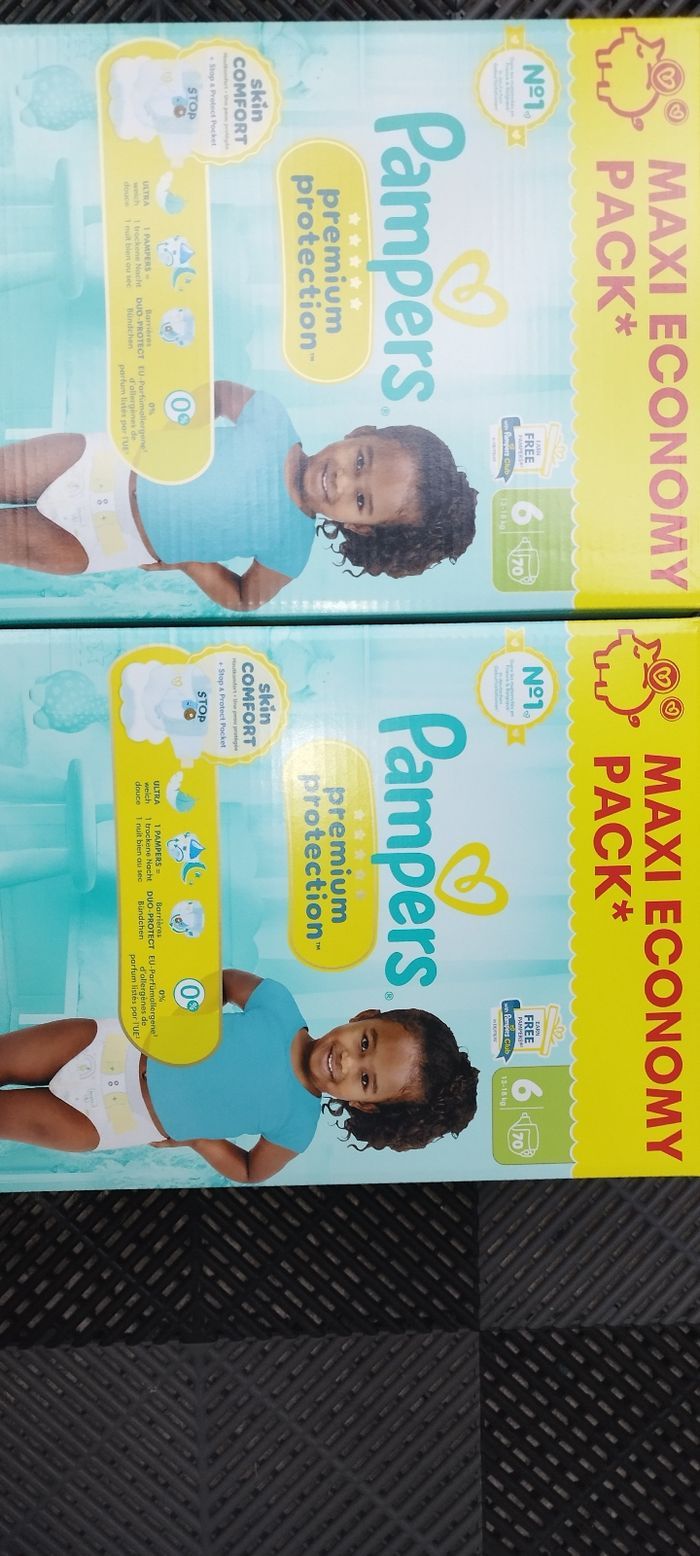Couches Pampers premium protection - photo numéro 2