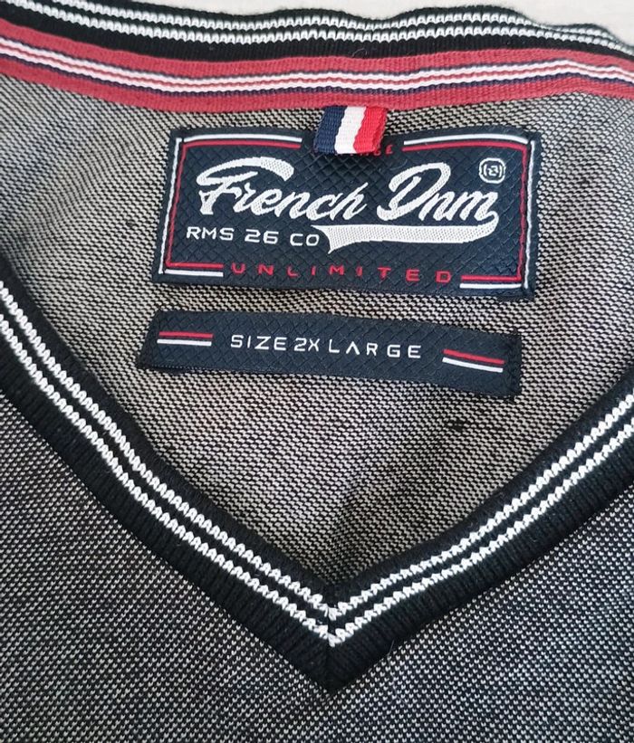 Pull manches longues homme taille XXL RMS - photo numéro 3