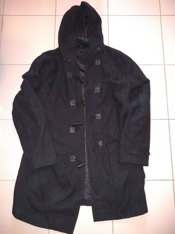 manteau homme noir