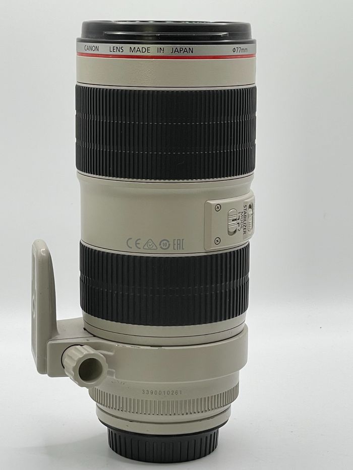 OBJECTIF CANON EF 70-200mm 1:2.8L IS USM II - E F 70-200mm f/2.8 L MARK2 - BON ÉTAT - photo numéro 3