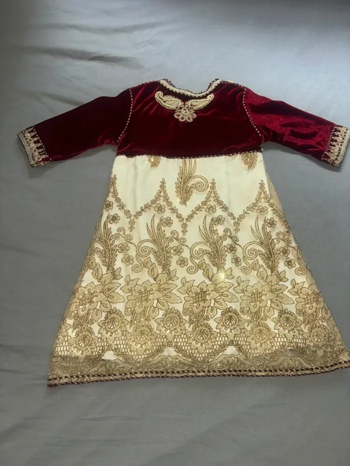Jolie caftan bébé fille - photo numéro 2