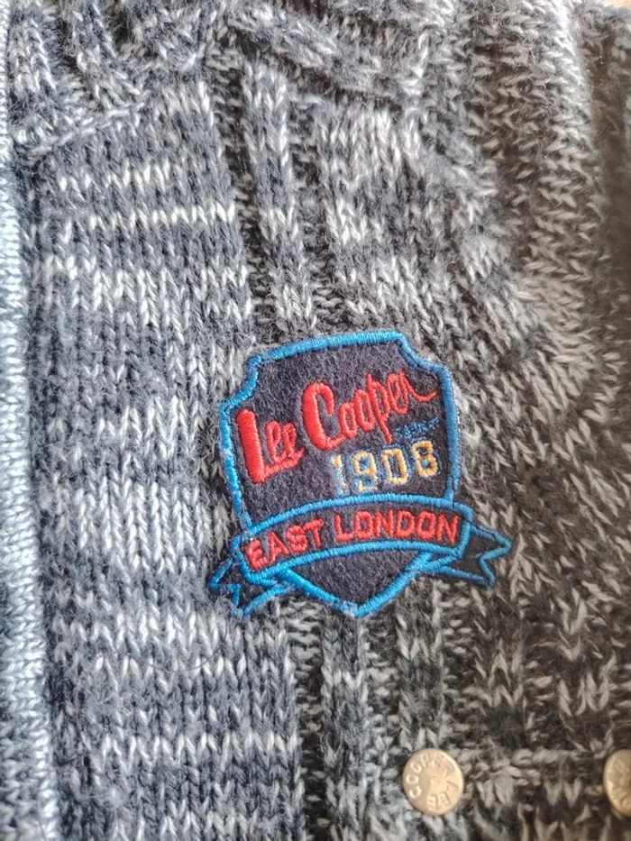 Gilet épais zippé garçon Lee Cooper - photo numéro 2