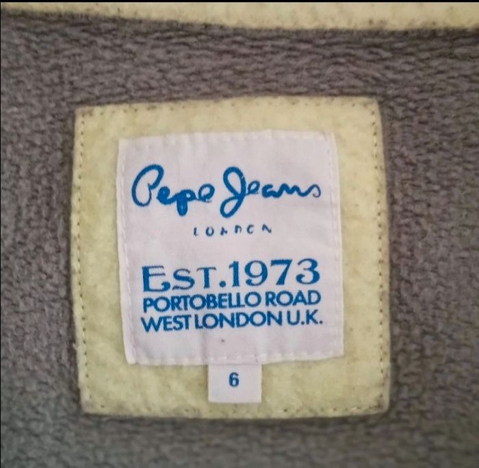 Gilet Pépé Jeans Kaki T 6 ans - photo numéro 2