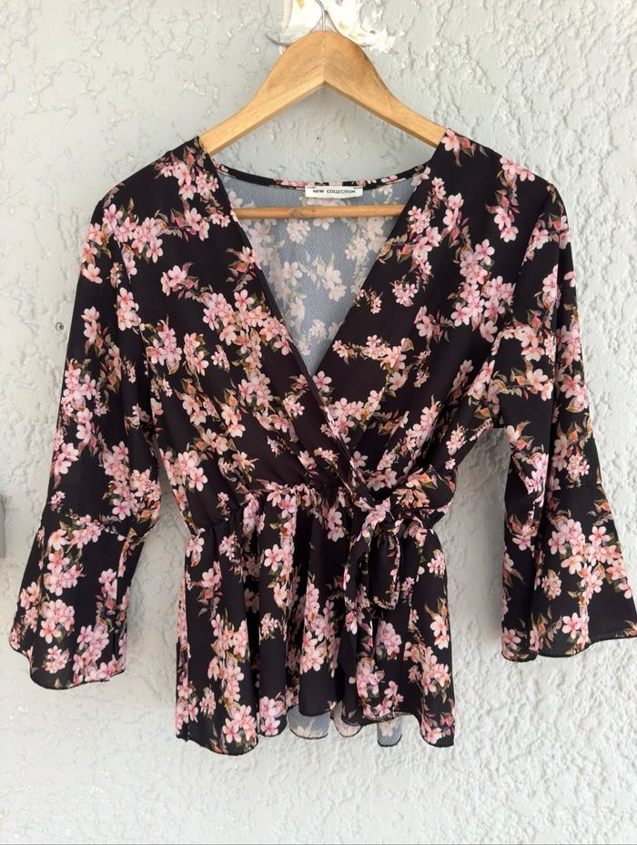 Blouse fleurie