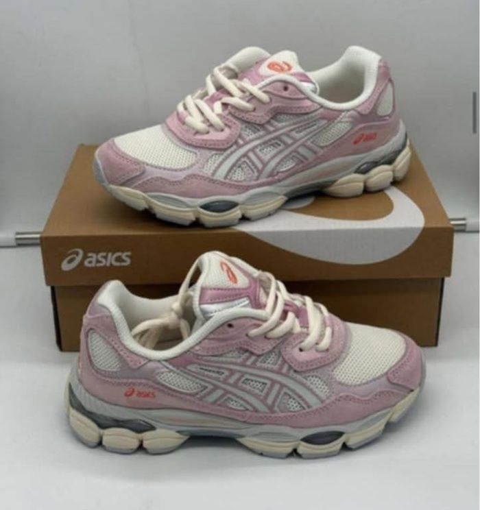 Asics rose / bordeaux - photo numéro 5