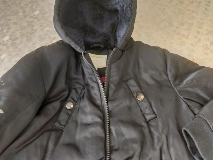 Manteau bleu marine fille 8 ans Vertbaudet - photo numéro 7