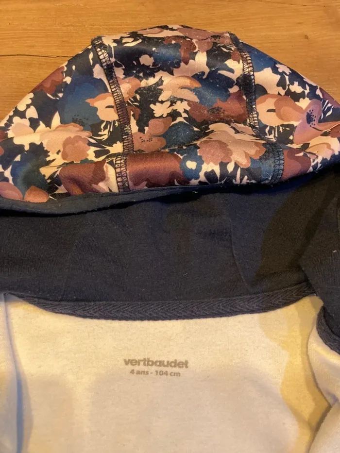 Veste fleurie Verbaudet - photo numéro 2