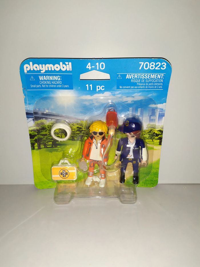 Figurines Playmobil 70823 11 Pc Ambulanciers neuf