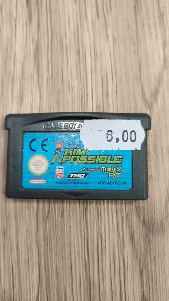 Kim possible revenge of monkey fist gba