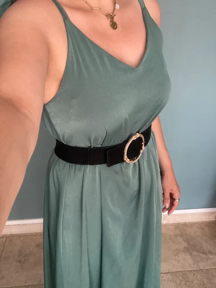 Robe Longue Verte Easyclothes TU