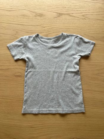 tee shirt simple gris