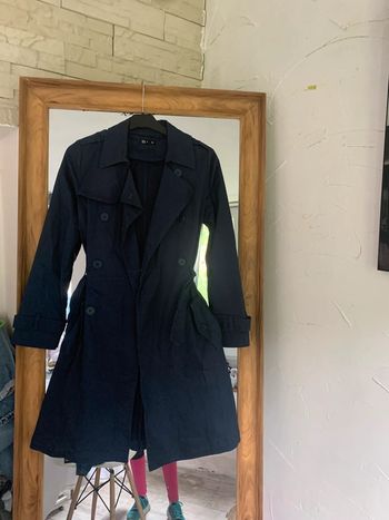 Trench coat Tex  bleu marine taille 36