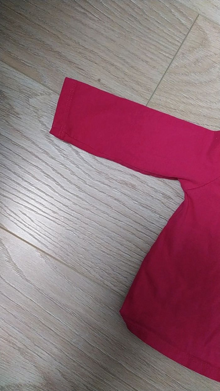 Sous pull rose fushia 6 mois - photo numéro 7