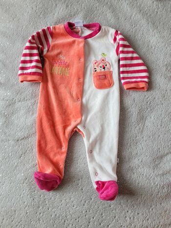 Pyjama velours 3 mois