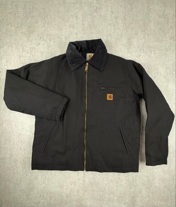 Veste Carhartt Harrington style Detroit • Rework • Taille M • Noir