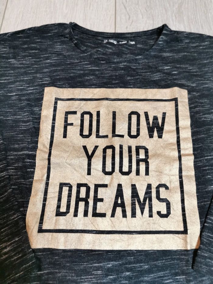 Tee shirt manches longues Gémo - photo numéro 2