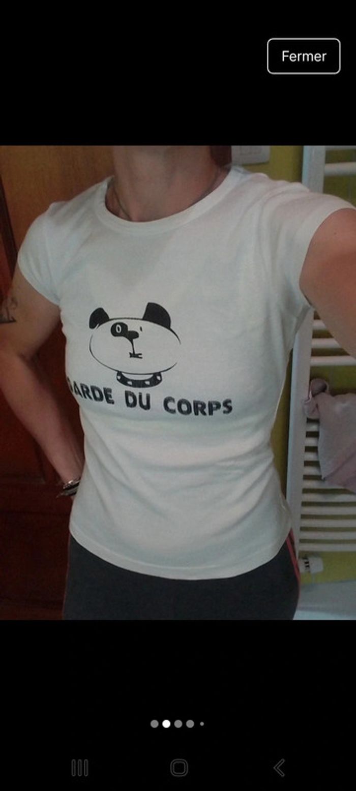 T-shirt femme blanc Kiabi - photo numéro 2
