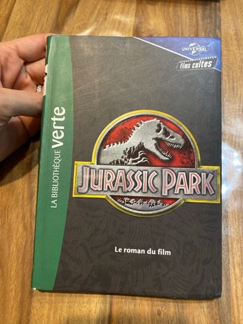Livre Jurassic Park