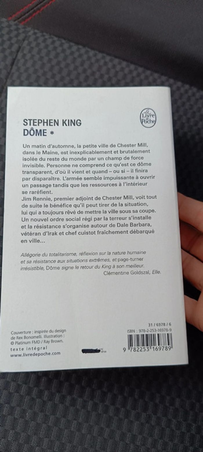 Livre Stephen King Dôme * - photo numéro 2