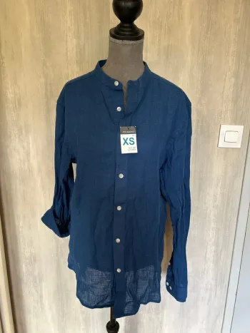 Chemise bleu