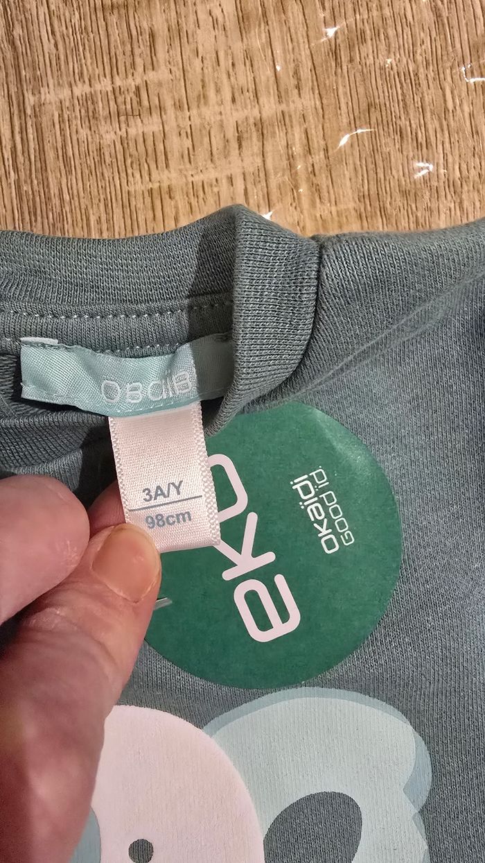 (Neuf non porté) 🏷 sweat molleton 3ans garçon 🥰 - photo numéro 4