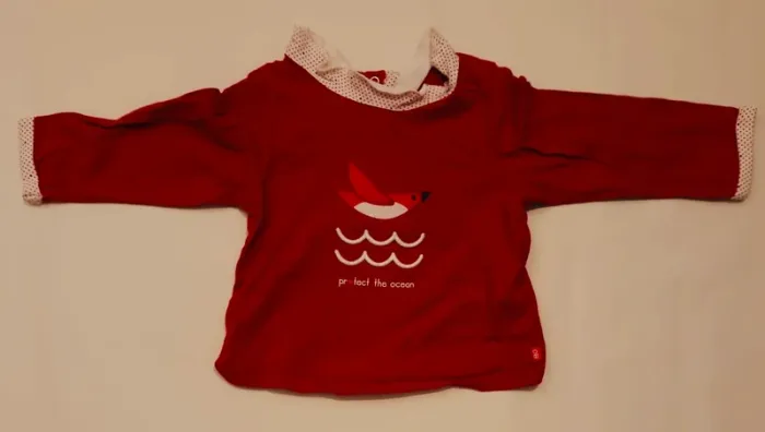 Lot 4 pulls légers fille 6 mois - photo numéro 4