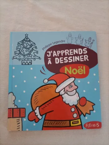 Livre J'apprends à dessiner Noël