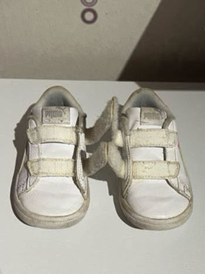 Basket bébé puma blanche 22 - photo numéro 4