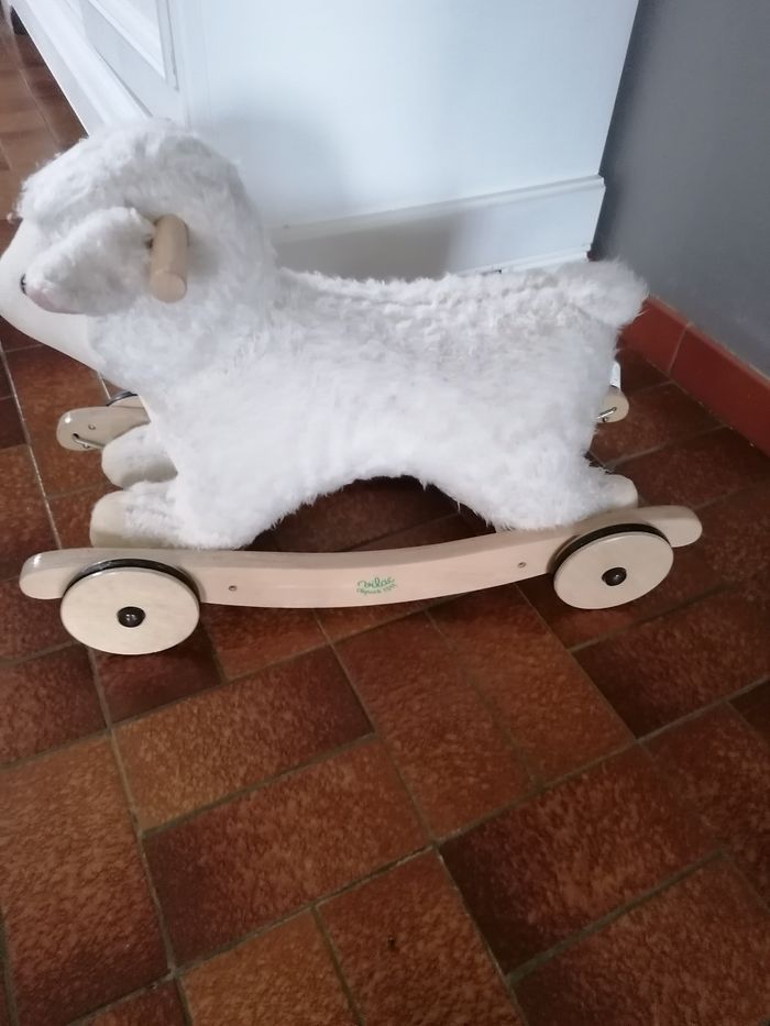 Mouton à bascule et trotteur vilac - photo numéro 2