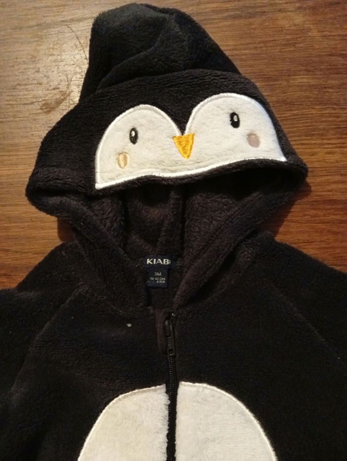 Surpyjama polaire marque Kiabi taille 3 mois - photo numéro 2