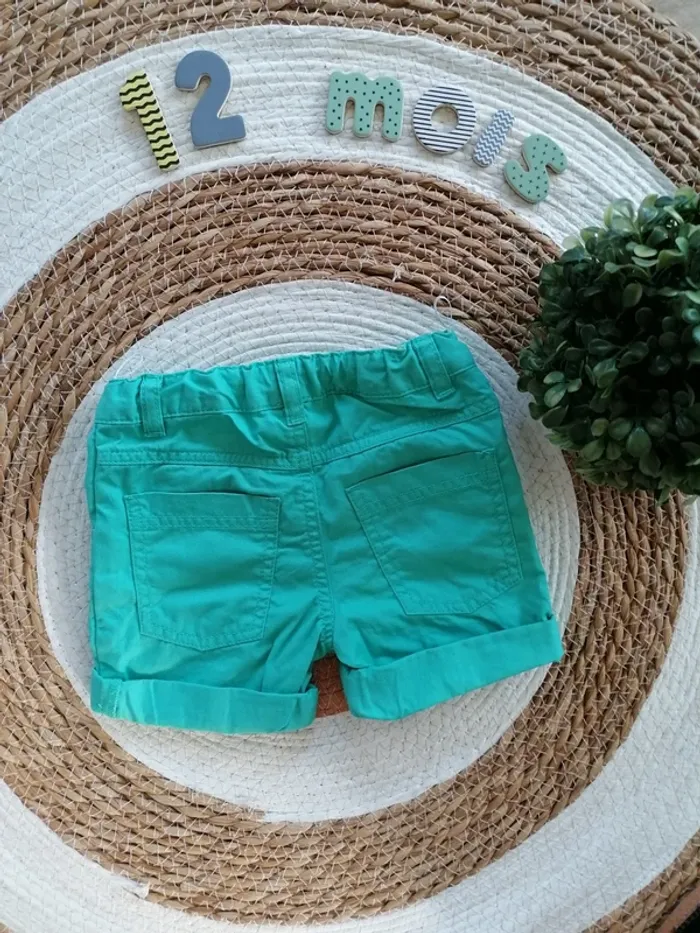 Short menthe - C&A - Taille 80 - photo numéro 3