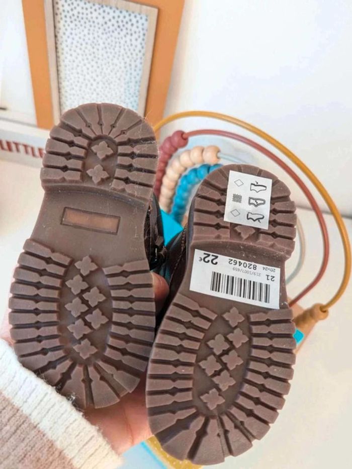 Bottines  garçon  21  neuves - photo numéro 3