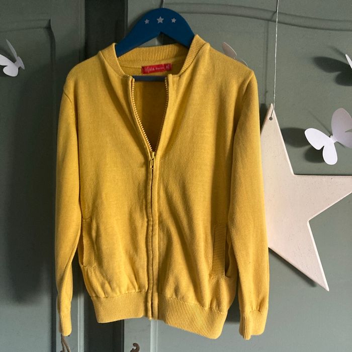 Gilet moutarde