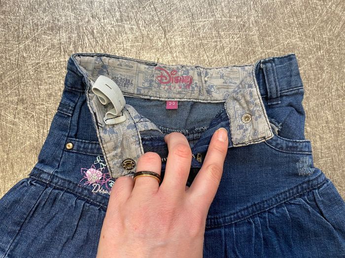 Jupe en jeans Disney - photo numéro 2