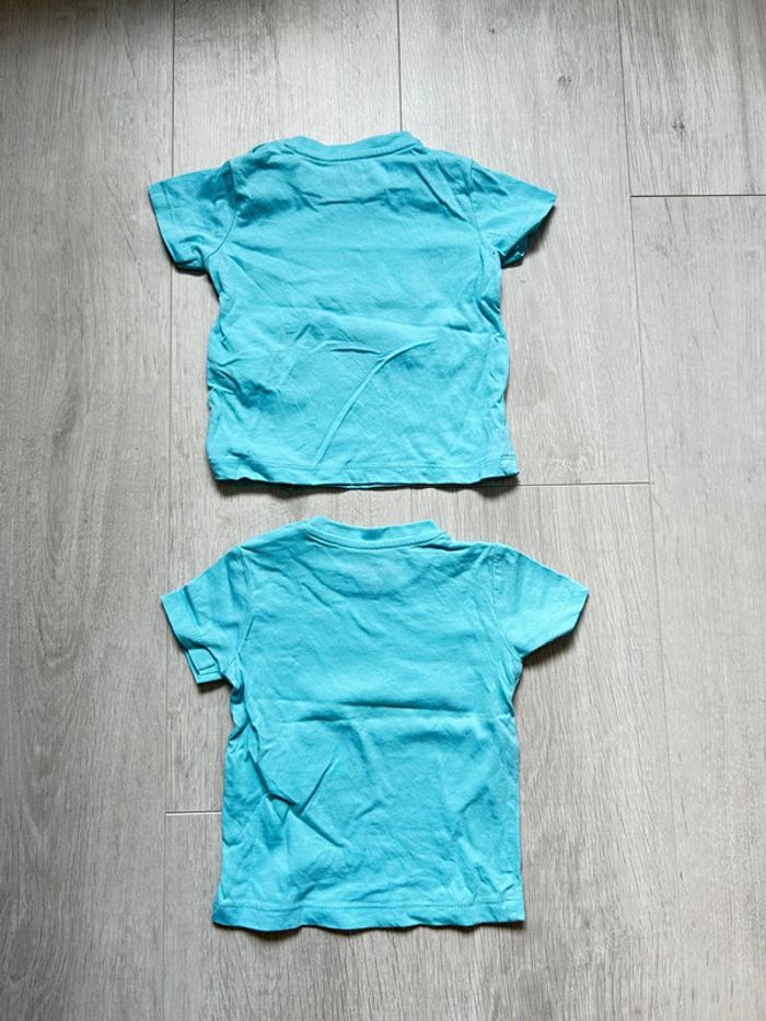 Lot de deux t-shirt manches courtes 6 mois - photo numéro 3
