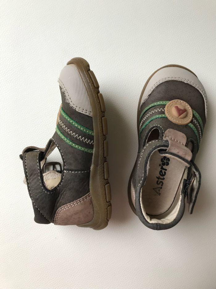Chaussures cuir anti torsion anti choc 21 Aster - photo numéro 2