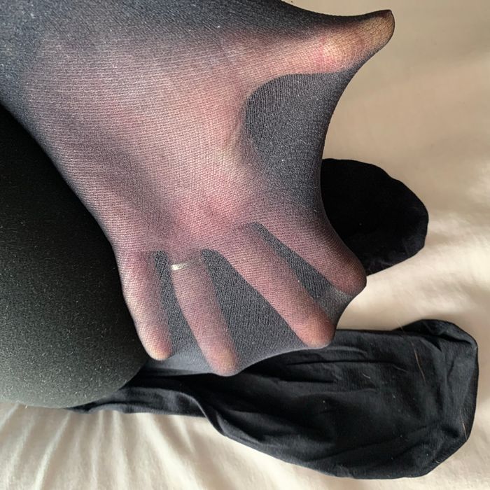 Collant nylon noir - photo numéro 2