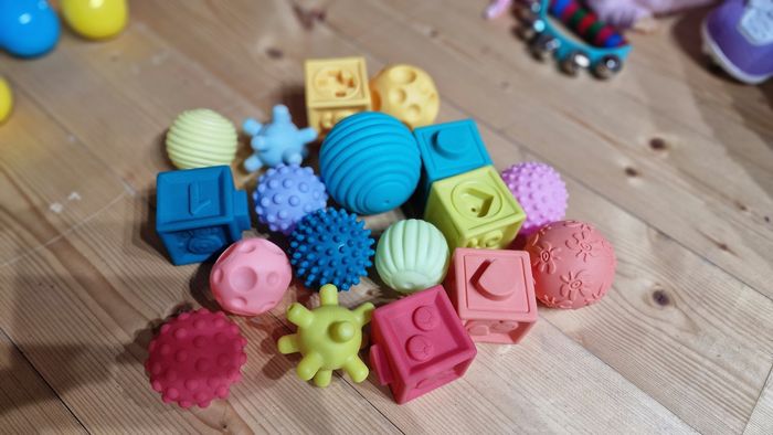 Lot de balles sensorielles