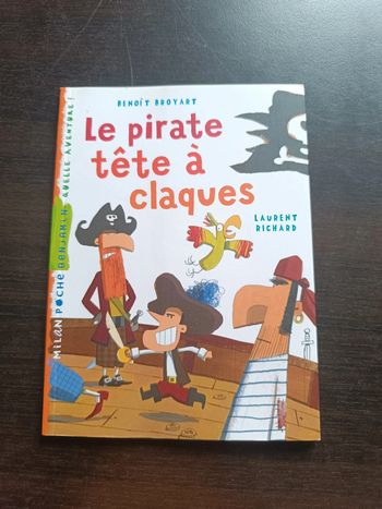 Livre LE PIRATE TÊTE À CLAQUES