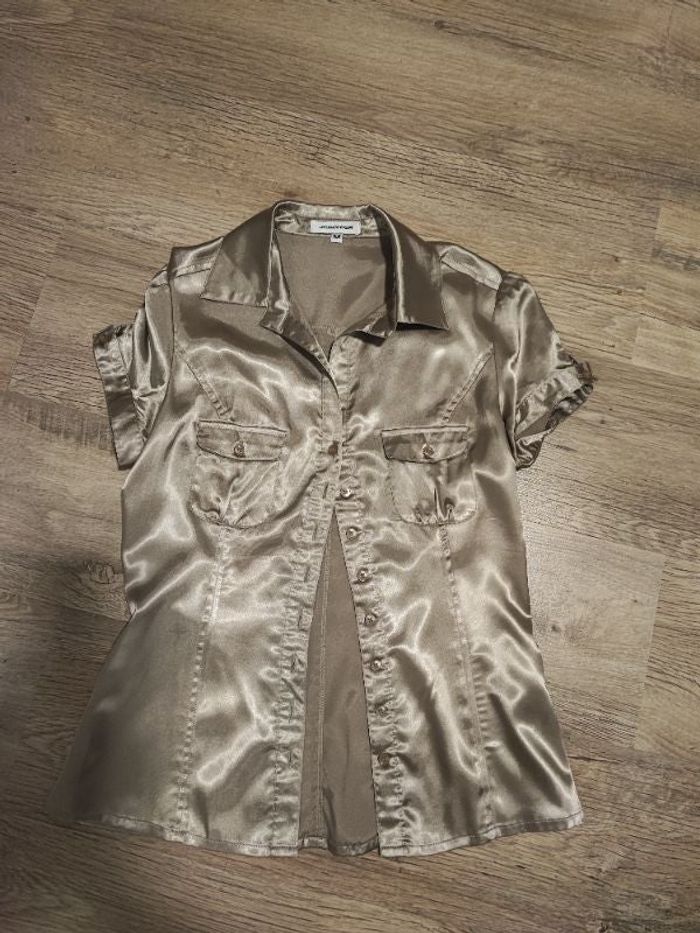 Chemisier type satin