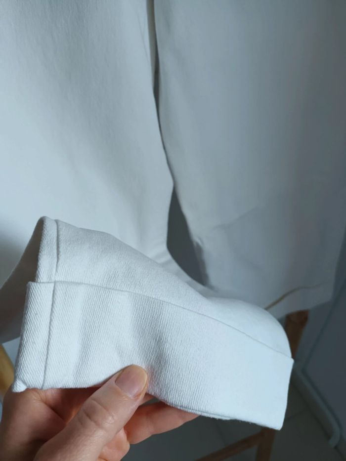 Chino blanc Mariella Gelli taille 44 - photo numéro 6