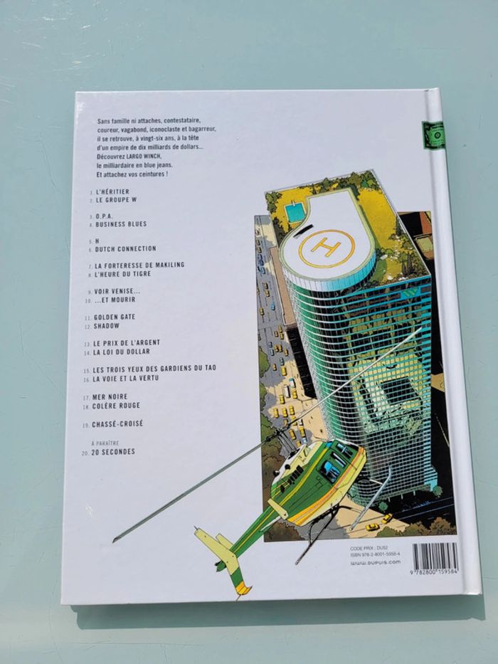 BD Largo Winch : La voie et la vertu, La Loi du Dollar, album double 20 ans tome 9 et 10 - photo numéro 13