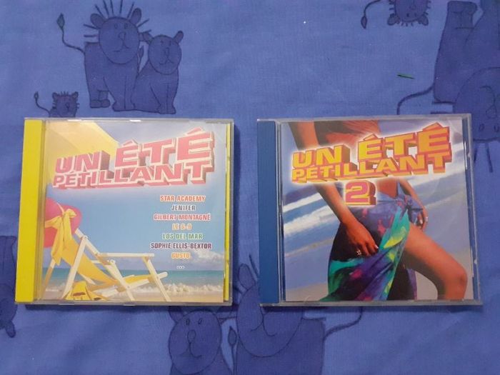 Lot de 2 CD été pétillant