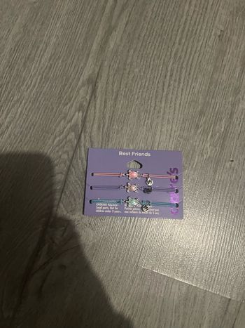 Lot de 3 bracelets  fantaisie tortue petite fille