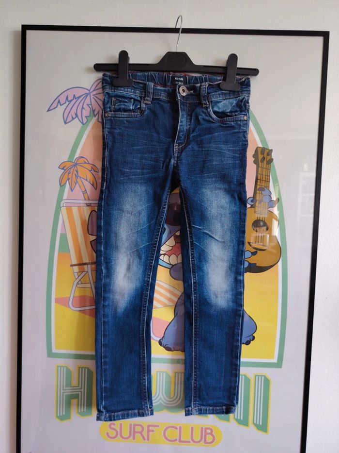 Jean bleu skinny fit Kiabi 6 ans