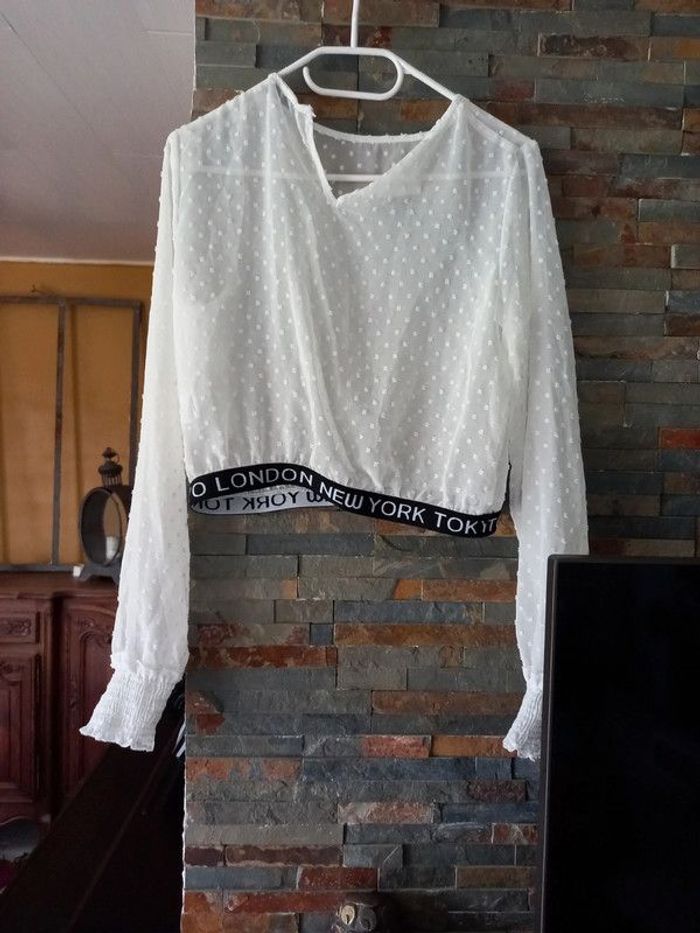 Haut femme été transparent Tally weijl M