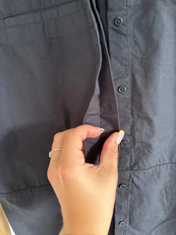 Chemise noire sans manche Calvin Klein taille S - photo numéro 6