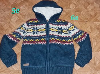 Gilet 6ans epais tex