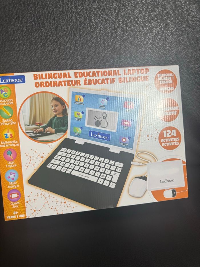 Lexibook labtop ordinateur bilingue